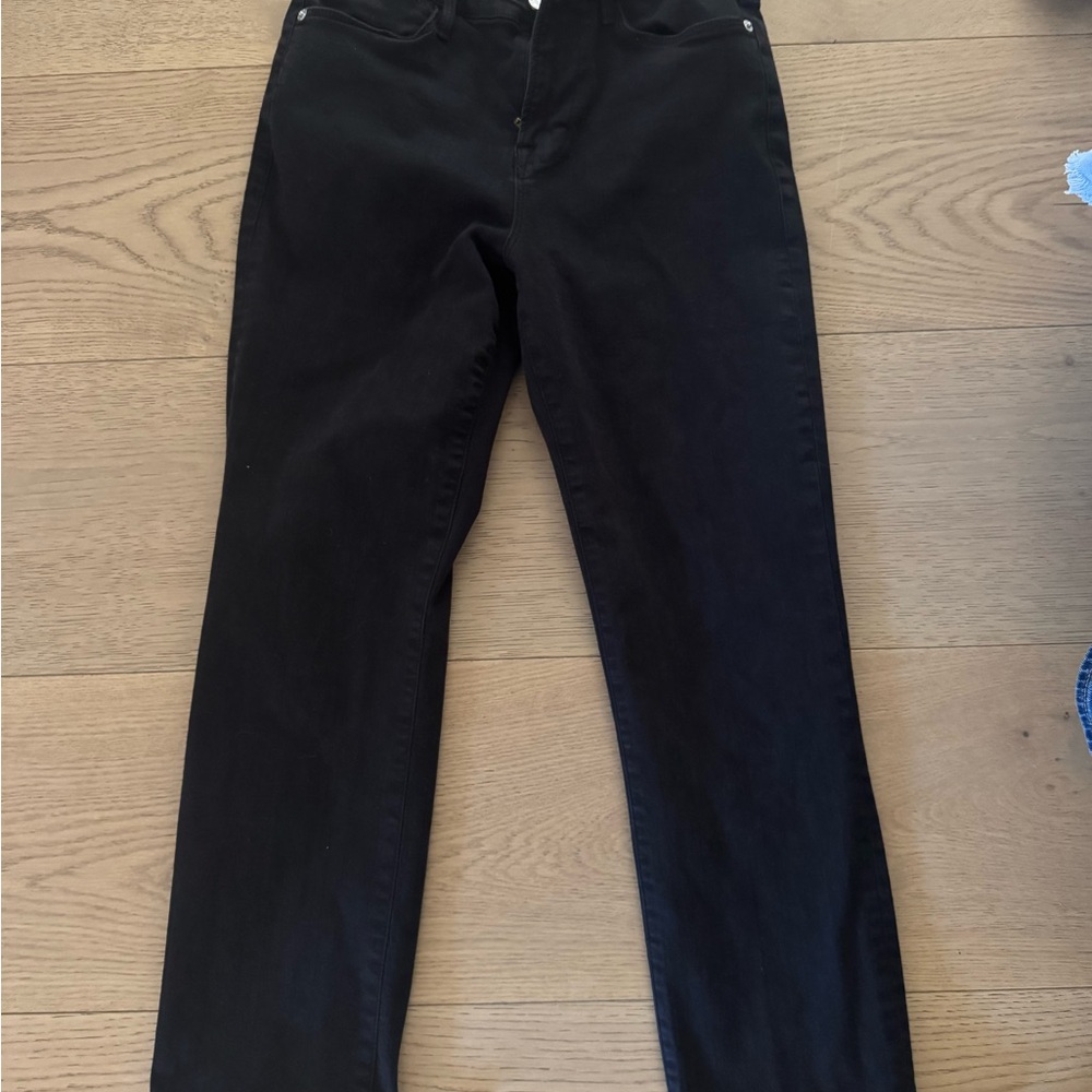 Frame Denim Le High straight size 28 Noir